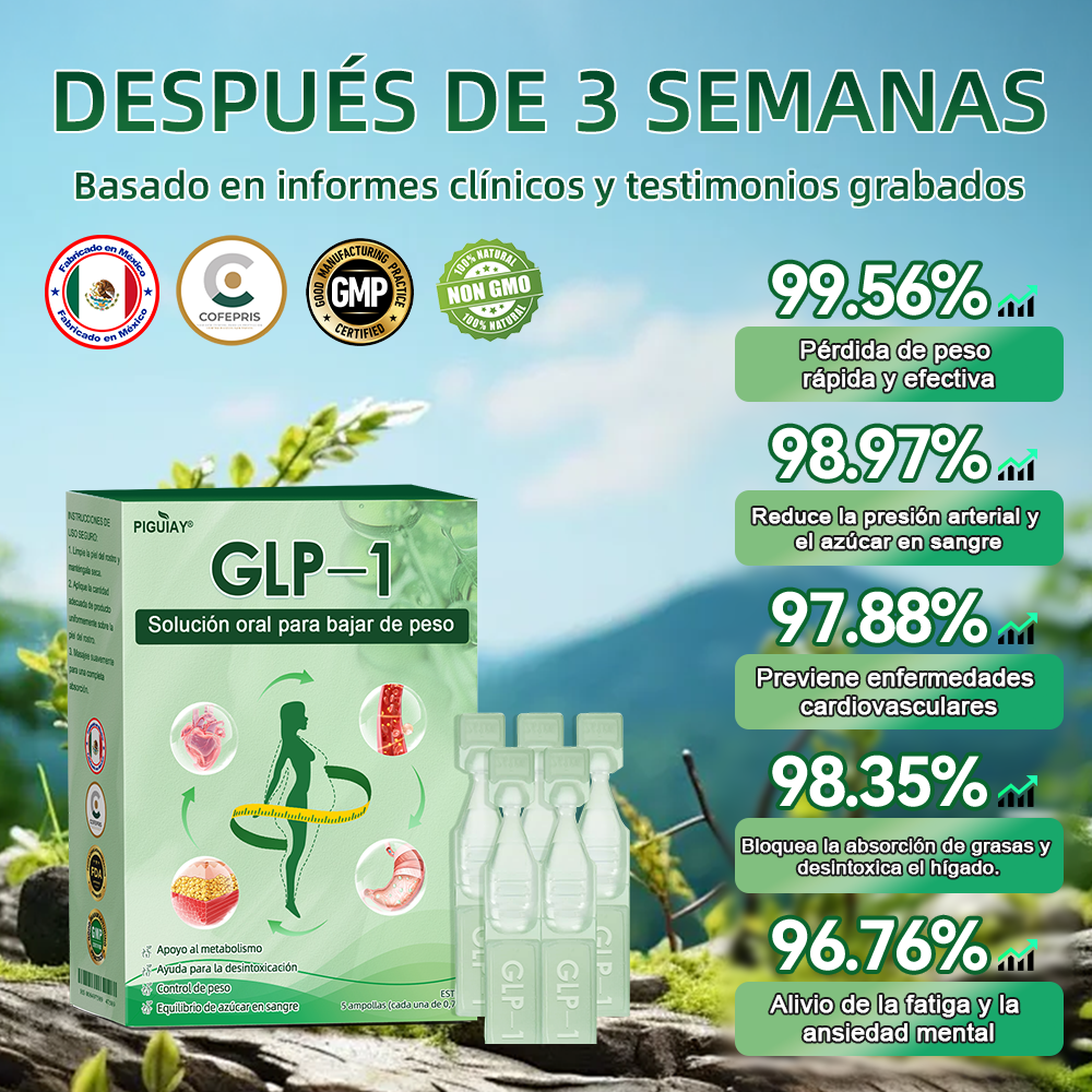 𝑇𝑖𝑒𝑛𝑑𝑎 𝑂𝑓𝑖𝑐𝑖𝑎𝑙 | Piguiay®  𝐺𝐿𝑃-1 𝑆𝑜𝑙𝑢𝑐𝑖𝑜́𝑛 𝑂𝑟𝑎𝑙 𝑝𝑎𝑟𝑎 𝑃𝑒́𝑟𝑑𝑖𝑑𝑎 𝑑𝑒 𝑃𝑒𝑠𝑜 – 𝑂𝑏𝑒𝑠𝑖𝑑𝑎𝑑, 𝐸𝑛𝑓𝑒𝑟𝑚𝑒𝑑𝑎𝑑𝑒𝑠 𝐶𝑎𝑟𝑑𝑖𝑜𝑣𝑎𝑠𝑐𝑢𝑙𝑎𝑟𝑒𝑠, 𝐷𝑖𝑎𝑏𝑒𝑡𝑒𝑠, 𝐴𝑝𝑛𝑒𝑎 𝑑𝑒 𝑆𝑢𝑒𝑛̃𝑜, 𝑃𝑟𝑜𝑏𝑙𝑒𝑚𝑎𝑠 𝐴𝑟𝑡𝑖𝑐𝑢𝑙𝑎𝑟𝑒𝑠 𝑦 𝑀𝑎́𝑠 🥯🐯